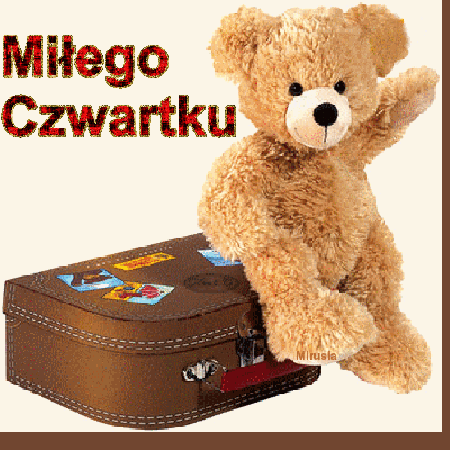 Pluszowy miś na walizce